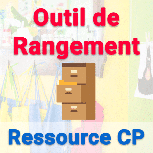 Outil de rangement de classe CP