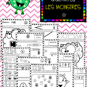 Cahier d’activités des Monstres