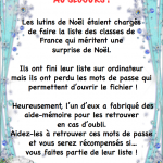 activite noel jeu ce2 cm1 cm2