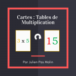 Cartes tables de multiplication