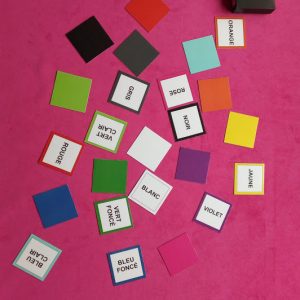 Mémory couleurs autocorrectif