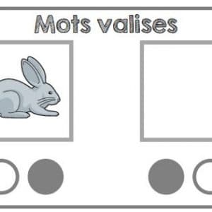 Mots valises : la syllabe finale et la syllabe d'attaque