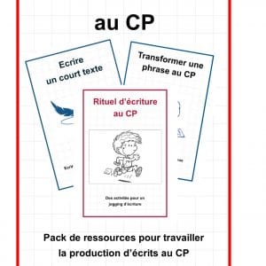 Des situations d'écriture au CP