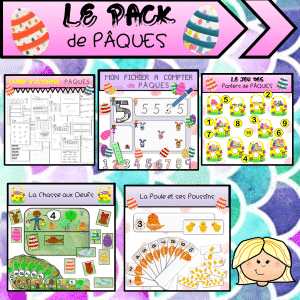 PACK activités maternelle : période de pâques