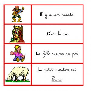 Atelier d'écriture au CP