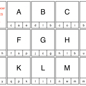 Cartes à pincer : différentes écritures
