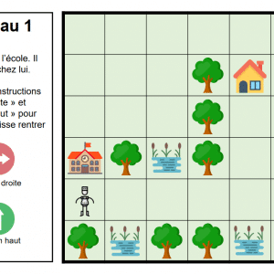 Programmation en maternelle et en primaire : Déplacer Zorg – Découverte