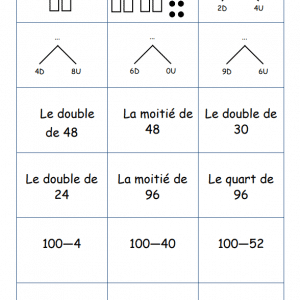 Les nombres 24, 48, 60 et 98 en P2/CE1