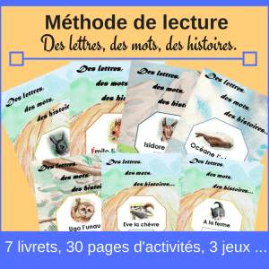 Des lettres , des mots, des histoires, lot complet