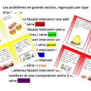 RESOLUTION DE PROBLEME en grande section