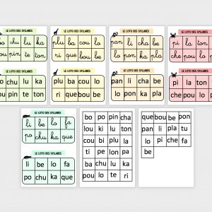 Loto des syllabes