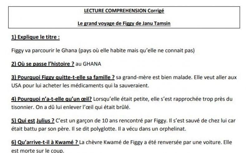 Le Roman De Renart Questionnaire Corrigé