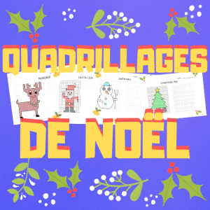 Quadrillages de Noël (Dessin et géométrie)