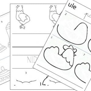 DESSINS PAR ETAPES (pâques)