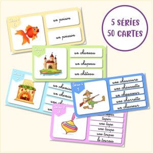 Le bon mot : activité de lecture CP