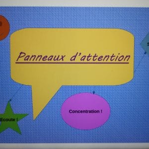 Panneaux d'attention