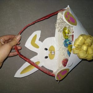 Panier "lapin", arts visuels