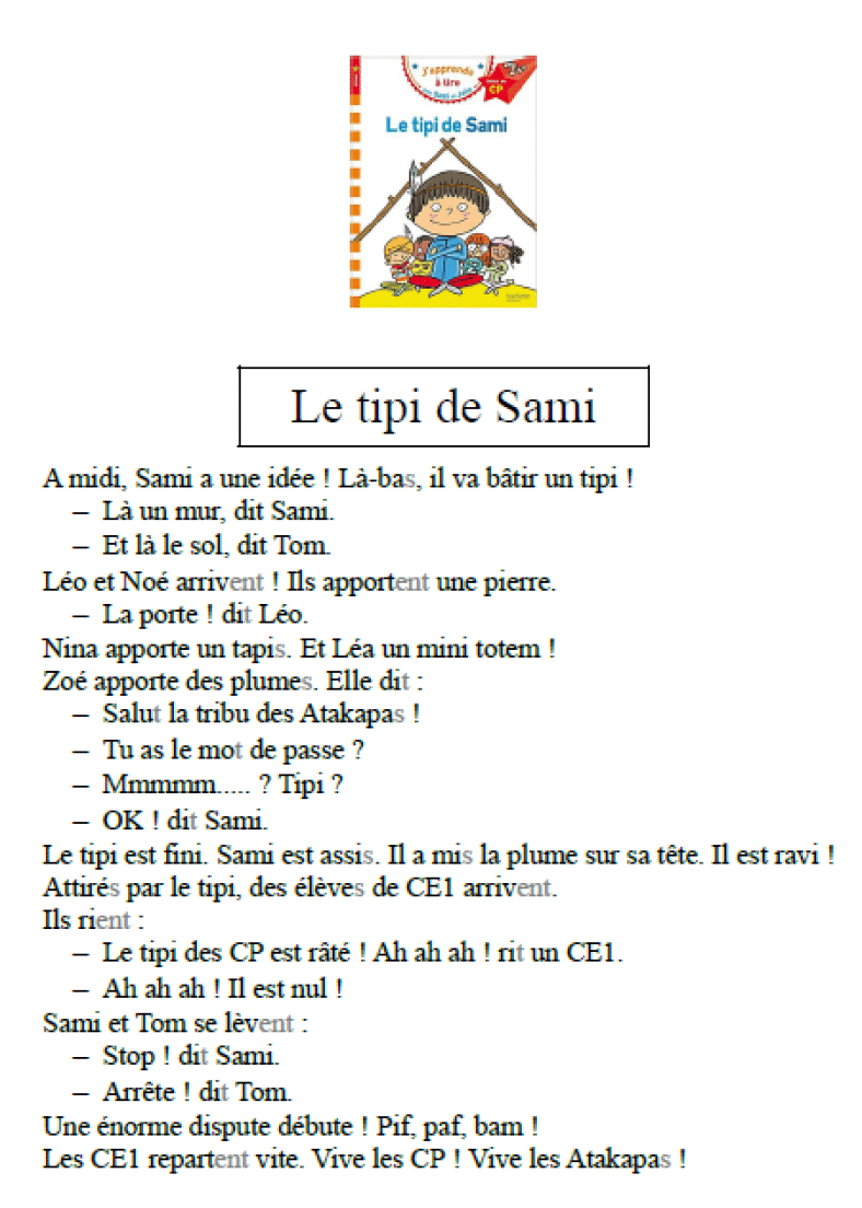 Comment Fonctionne Une Tablette De Lecture Rallye lecture Sami et Julie niveau 1 début de CP version complète + 17