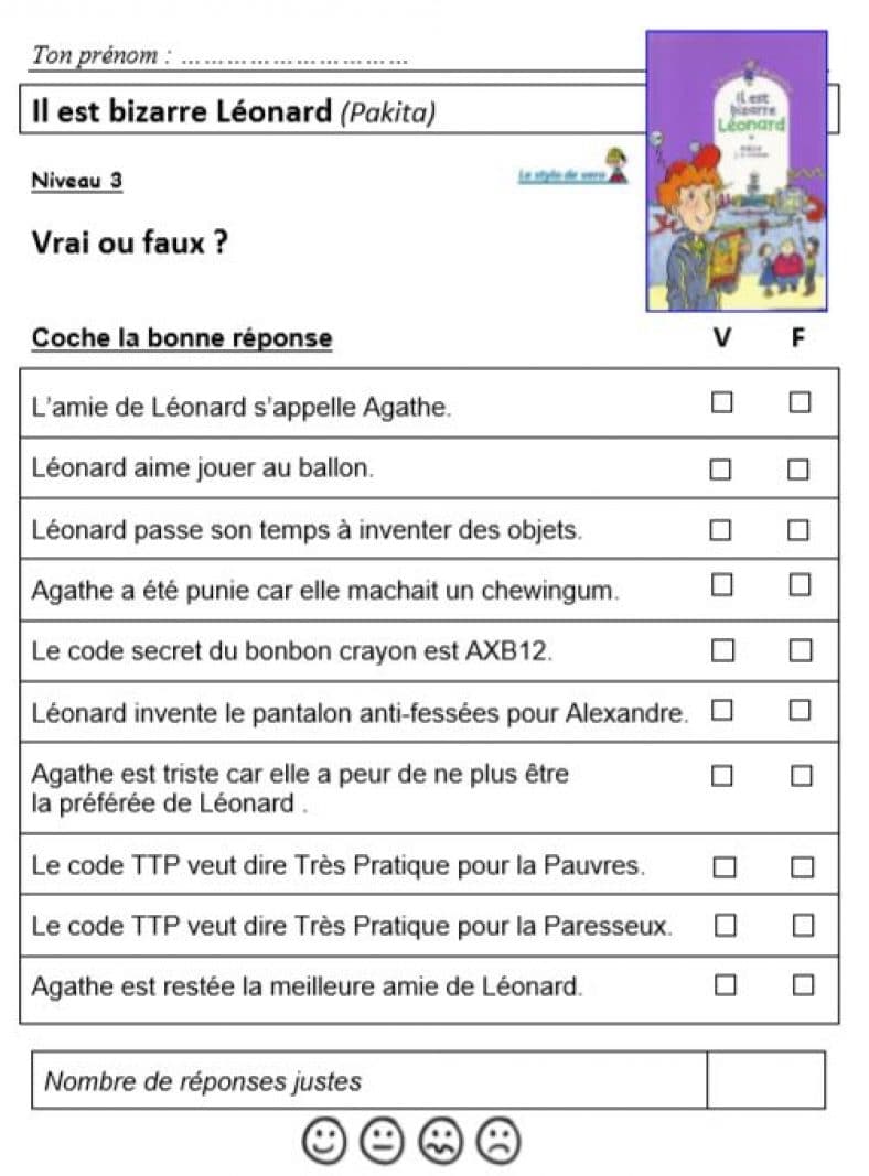 Questionnaire De Lecture Robin Des Bois Morpurgo