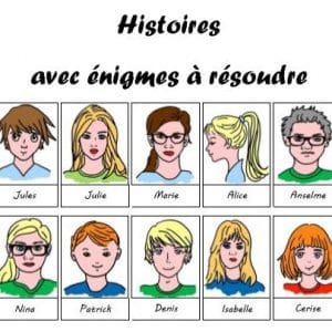 Histoires avec résolutions d'énigmes
