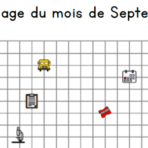 Un an de repérage au cycle 3 - Septembre