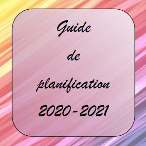 Guide de planification 2020-2021