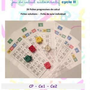 Ajouter et enlever des dizaines Cycle II - école / IEF