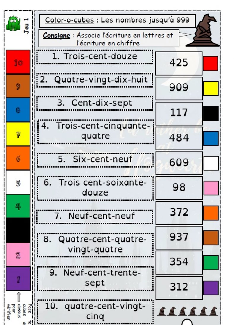 Les Nombres Jusqu'à 999 999 999 Cm2 Exercices