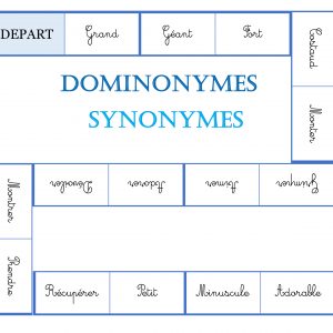Dominonymes – Synonymes
