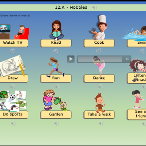 Activités & hobbies - Diaporamas audio Anglais - CE2/Cycle 3