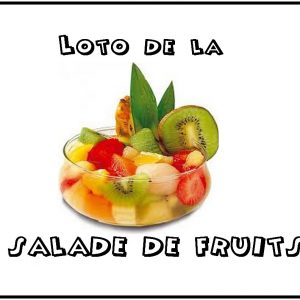 Le loto de la salade de fruits de Ghostie