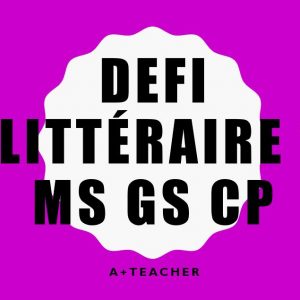 DEFI LITTERAIRE MS GS CP