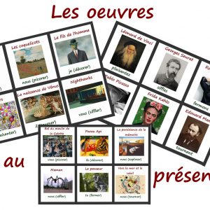 Loto « Les œuvres au présent » : CE1 CE2