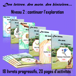 Des lettres, des mots, des histoires, Niveau 2