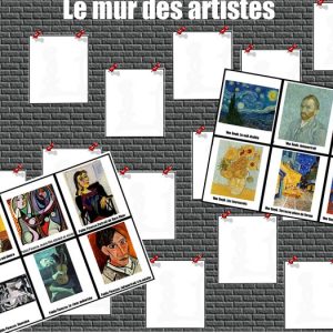 Le mur des artistes