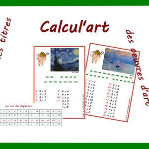 Calcul'art CE1 CE2