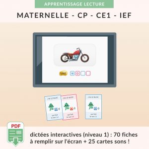 Mes indispensables : dictées interactives (niveau 1)