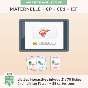 Mes indispensables : dictées interactives (niveau 2)