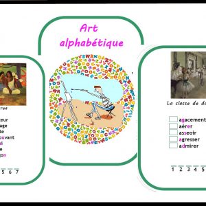 Art alphabétique (CE1 à CM2)