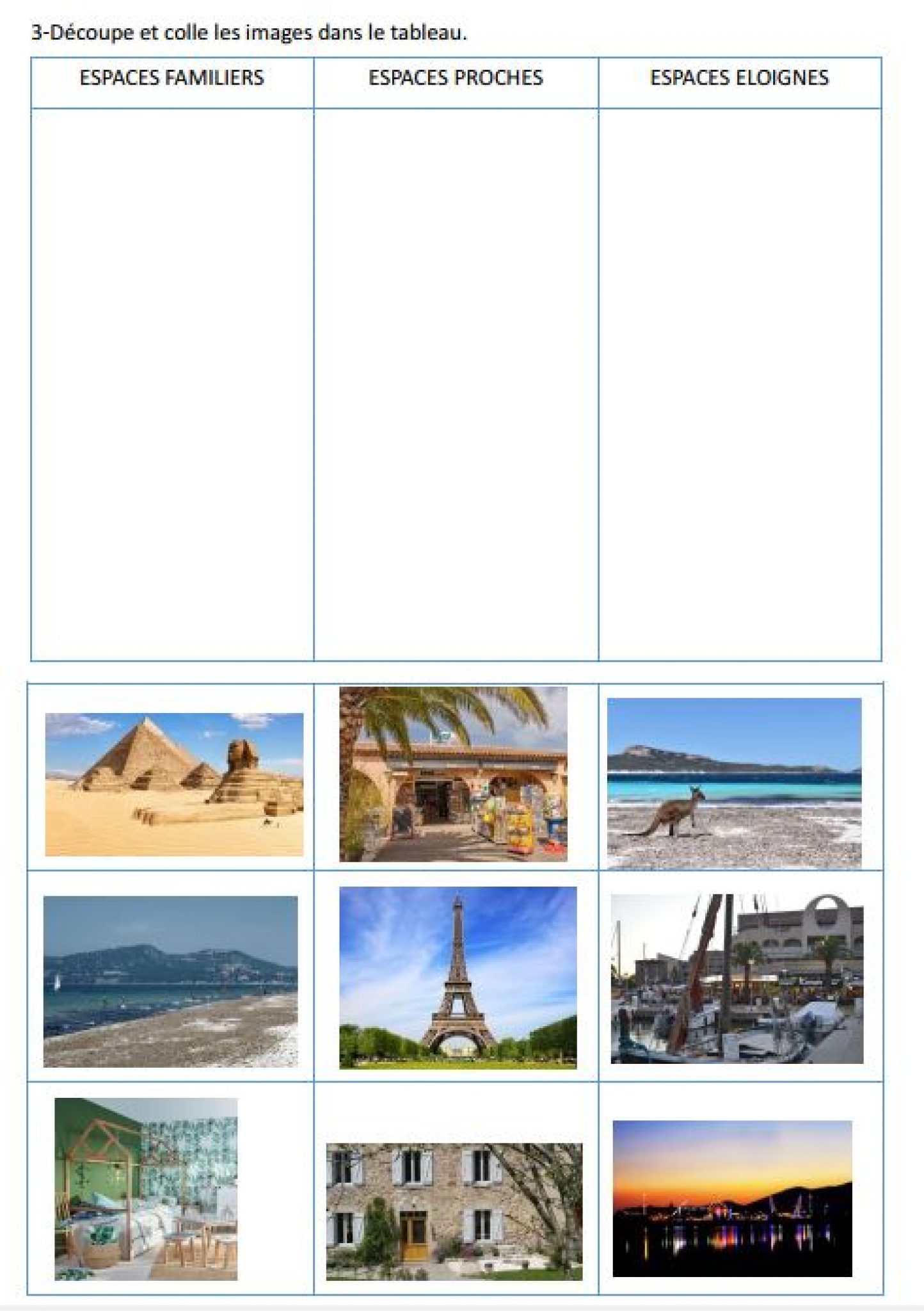 Se Repérer Dans L'espace Cp Exercices Pdf