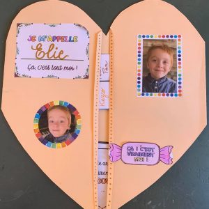 Lapbook : ça c’est vraiment moi, pour apprendre à me connaître et me présenter