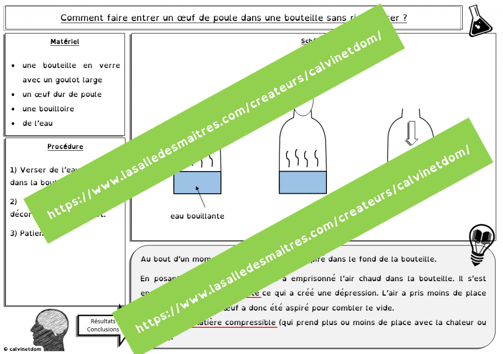 8 expériences de sciences sur l'air + Fiche photocopiable (CE2 & CM