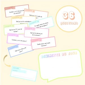 Devinettes sur le temps