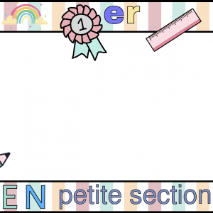 Photobooth - Mon 1er jour en... (de la PS au CM2)