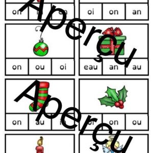 Jeux français maths thème Noël
