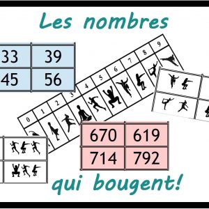 Les nombres qui bougent CP CE1