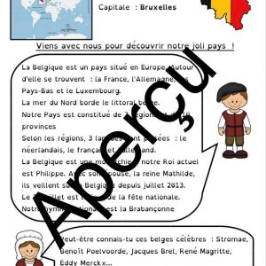 Projet tour d'Europe : la Belgique