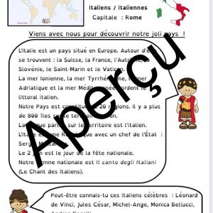 Tour d'Europe : Italie