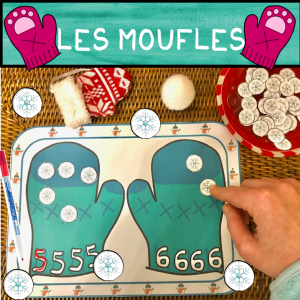 Jeu de numération LES MOUFLES