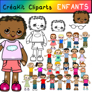 CréaKit Cliparts ENFANTS